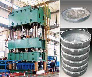 Máquina vertical de la prensa hidráulica 1000 toneladas para los 1000 milímetros máximos alrededor y el extremo del plato de la elipse
