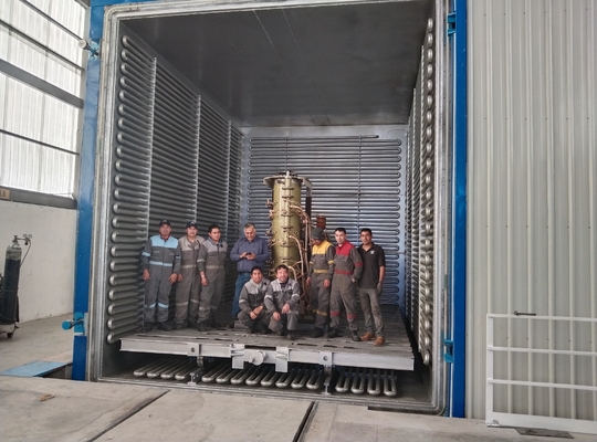 Horno de secado del transformador de distribución sumergido en aceite