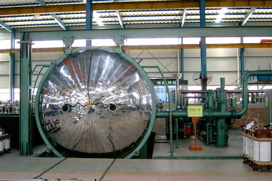 2800 diámetro 3500 longitud Transformador de potencia de forma redonda deshumidificación