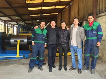 Exporte a la aleta acanalada maquinaria de la fabricación del transformador de Ecuador 1600m m que forma la máquina