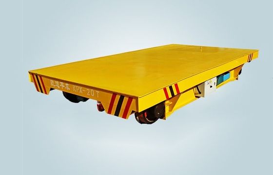 6 Ton Rated Payload Q235 Q345 Steel Frame Customized Motorized Transfer Trolley Rail Transfer Cart