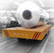 Carro de acero de la cama plana de la dirección de tubo de la carga pesada de 63 toneladas para transportar los cargces pesados