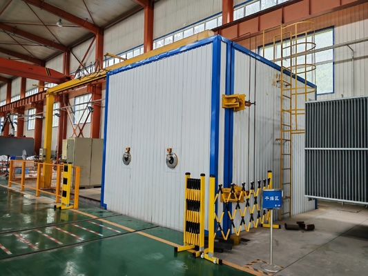 Equipo de secado por vacío con transformador de distribución sumergido en aceite