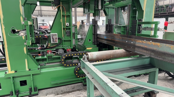 Máquina de taladrado 3D de vigas CNC de alta velocidad, 7 ejes, alta eficiencia y precisión